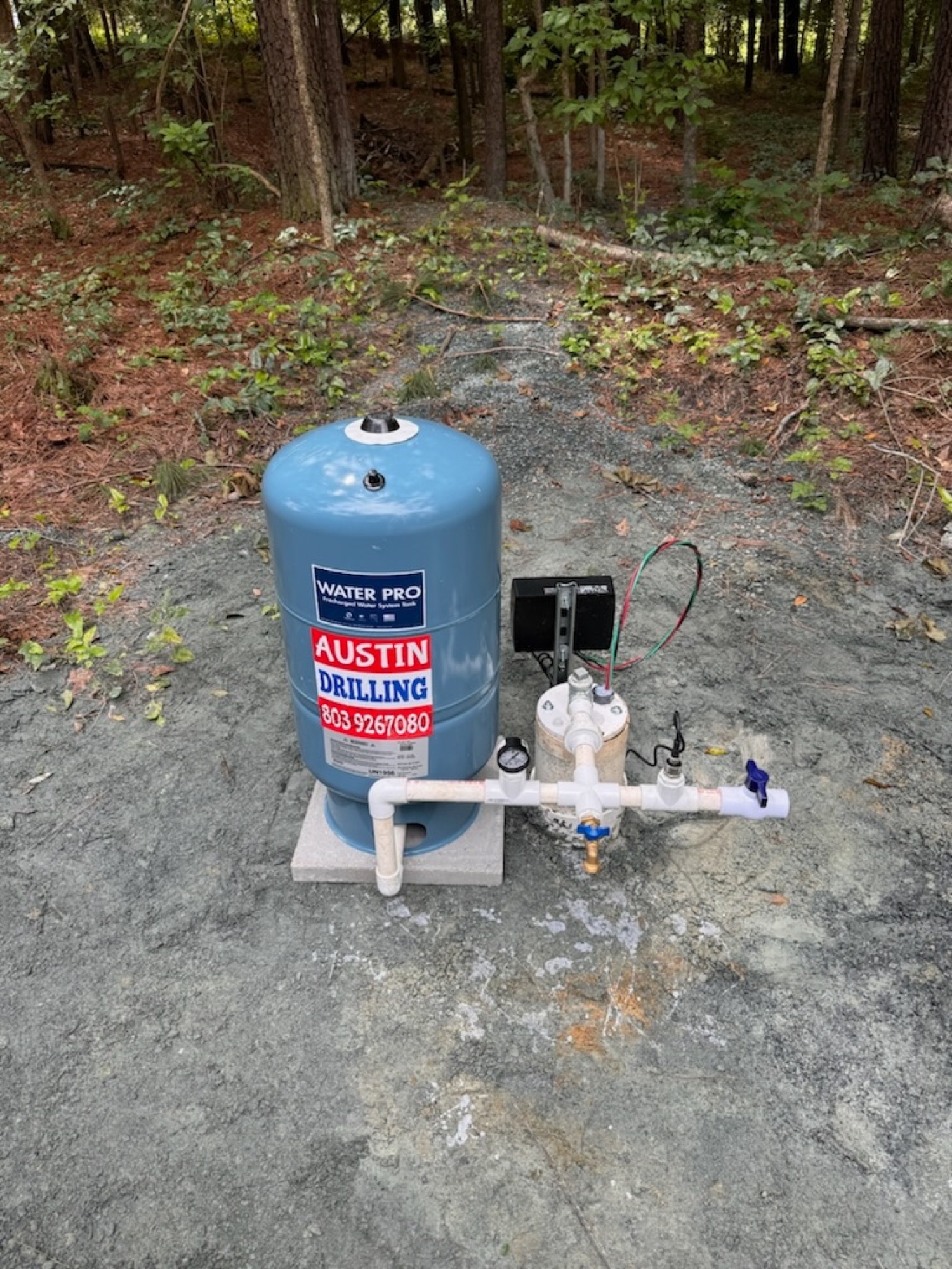 After: Clean water installed