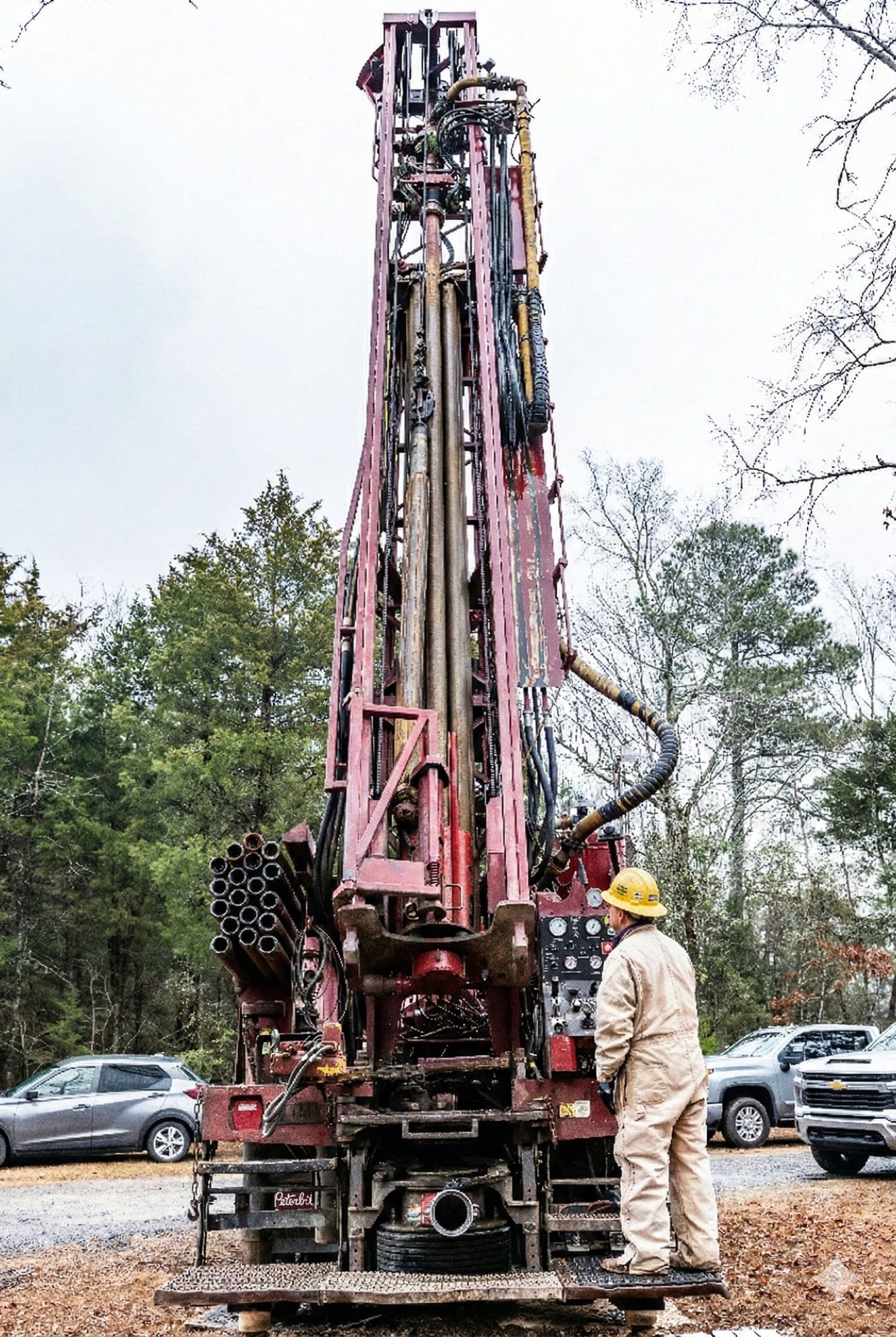Irrigation well installation