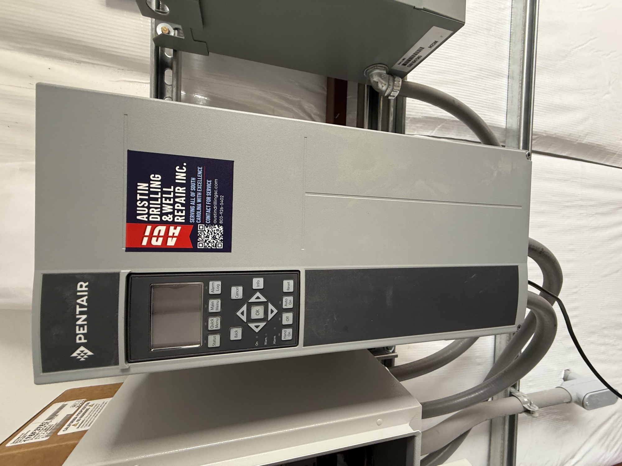 Water treatment system installation